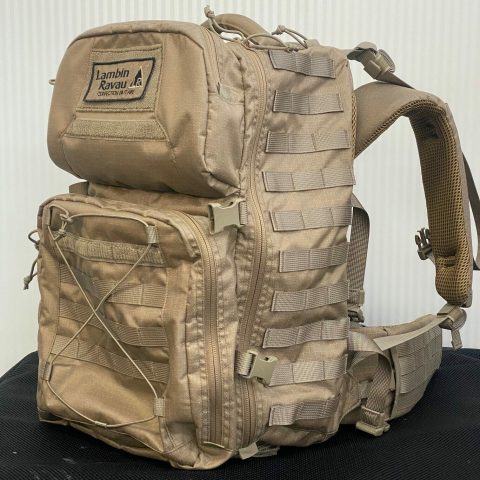 Fabricación de mochilas militares – Confección textil «Made in France» de Sagaert